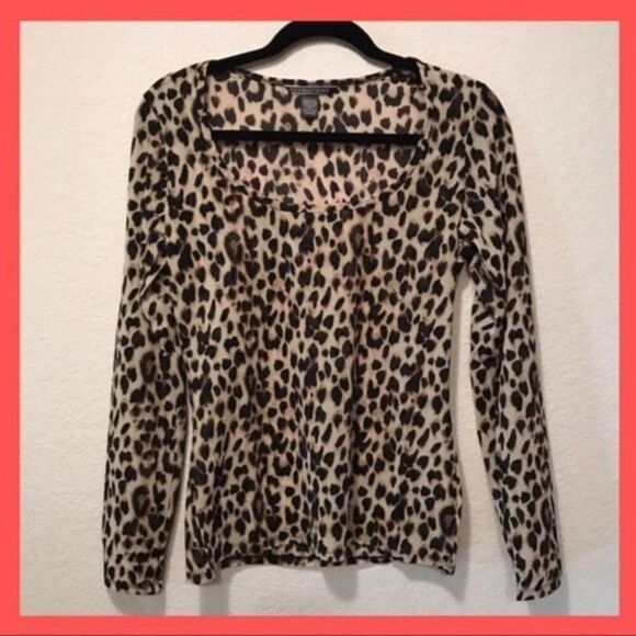 NWOT: Victoria Secret leopard print top - Picture 1 of 7